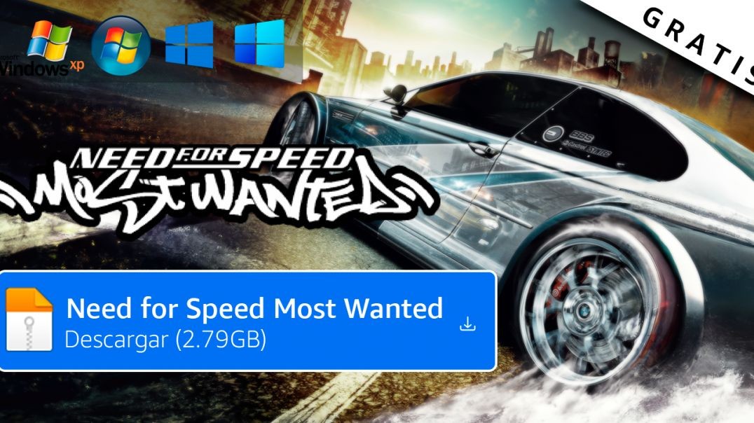 Instalacion need for speed most wanted pc